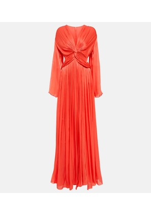 Costarellos Remi georgette maxi dress