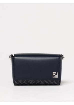 Shoulder Bag FENDI Men color Denim