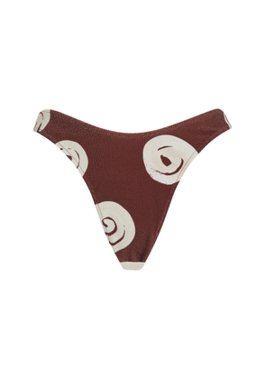 Zulu & Zephyr Curve Textured Bikini Brief - Moda Operandi