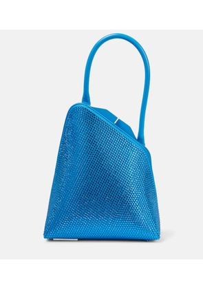 The Attico Sunset crystal-embellished shoulder bag