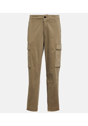 AG Jeans Cropped cotton-blend cargo pants