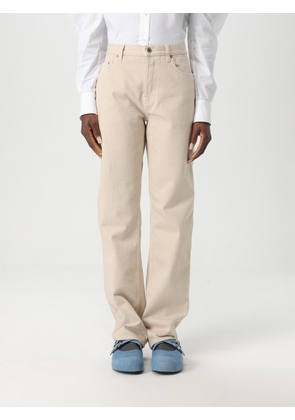 Jeans BURBERRY Woman color Beige