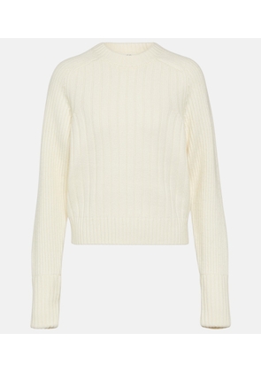 CO Ribbed-knit wool and cashmere sweater