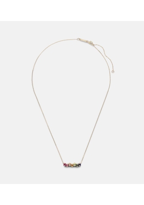 Suzanne Kalan 14kt gold necklace with gemstones