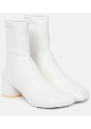 MM6 Maison Margiela Anatomic faux leather ankle boots