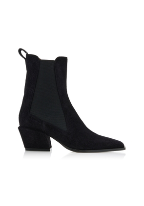Paris Texas Bettina Suede Ankle Boots - Moda Operandi