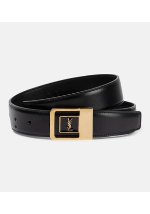 Saint Laurent La 66 leather belt