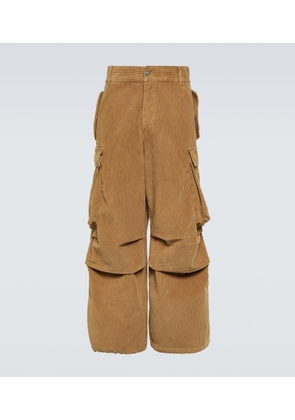 Alanui Velvet corduroy cargo pants