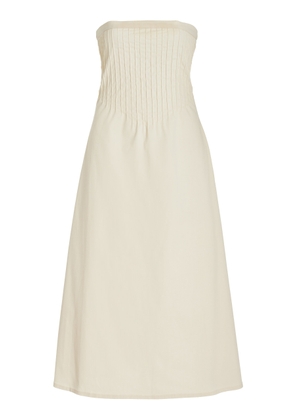 Marlies Grace Exclusive Lou Cotton-Blend Midi Dress - Moda Operandi