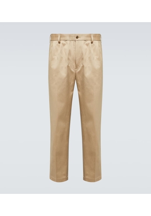 Junya Watanabe Cotton gabardine straight pants