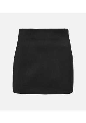 Wardrobe.NYC Wool miniskirt