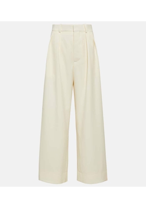 Wardrobe.NYC Low-rise wide-leg wool pants