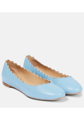 Chloe Lauren leather ballet flats