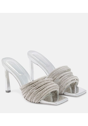 Simkhai Lena crystal-embellished mules