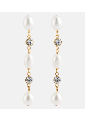 Jennifer Behr Chiara embellished drop earrings