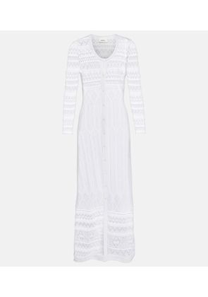 Isabel Marant Crochet-knit maxi dress
