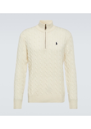 Polo Ralph Lauren Cable-knit wool and cashmere sweater