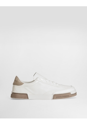 Dolce & Gabbana Calfskin Portofino Yacht Sneakers - Man Lace-ups Multicolor 40.5