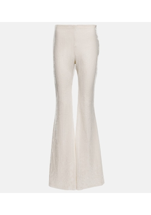 Taller Marmo Sequined flared pants