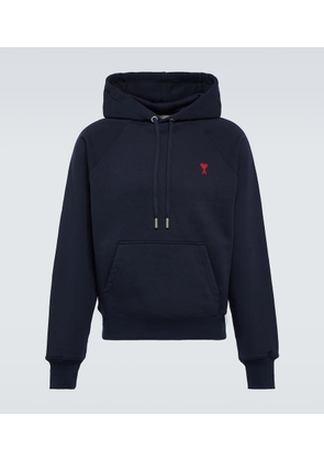 Ami Paris Ami De Cour cotton jersey hoodie