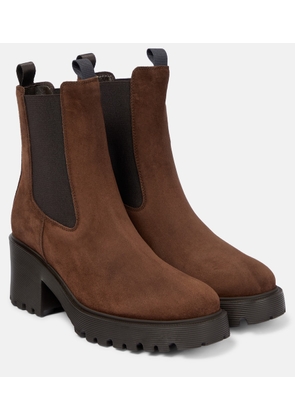 Hogan H649 suede Chelsea boots