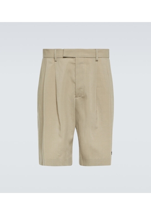 Amiri Wool-blend Bermuda shorts