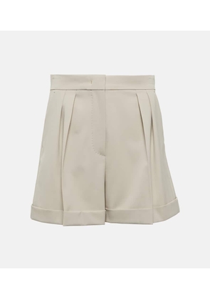 Max Mara Bormida wool gabardine shorts