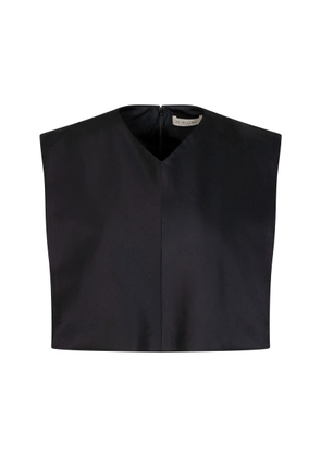 Heirlome Gemma Cropped Silk Top - Moda Operandi