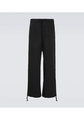 Commas Cotton-blend high-rise pants