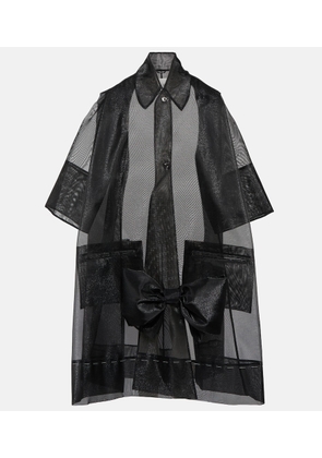 Maison Margiela Bow-detail coat