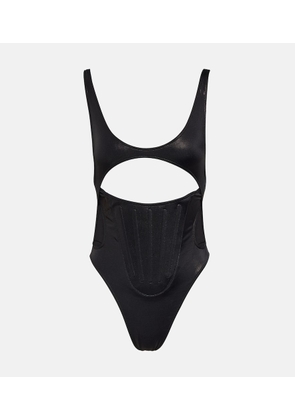 Mugler Cutout swimsuit