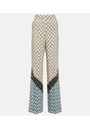 Etro High-rise printed pants