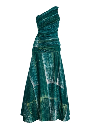 Busayo Tiwa One-Shoulder Cotton Maxi Dress - Moda Operandi