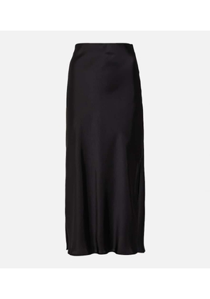Brunello Cucinelli Satin midi skirt