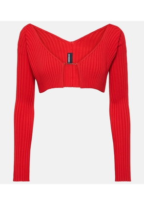 Jacquemus La Maille Pralu cropped cardigan