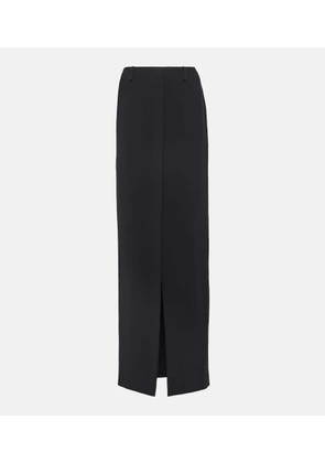 Dries Van Noten Crepe maxi skirt