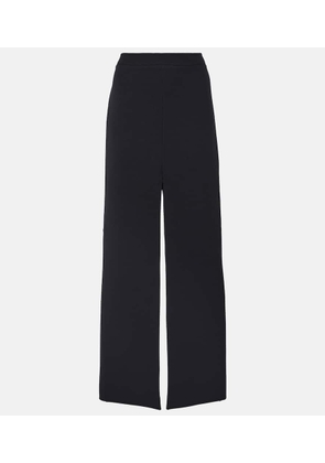 Safiyaa Elowen high-rise crepe maxi skirt