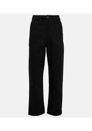 Lemaire Mid-rise slim-straight jeans