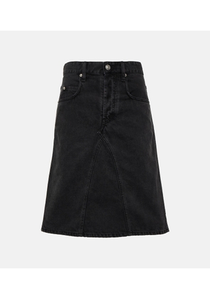 Marant Etoile Fiali denim midi skirt