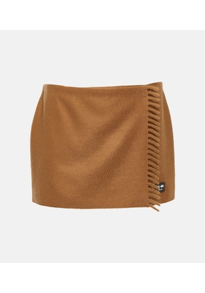 Prada Cashmere miniskirt