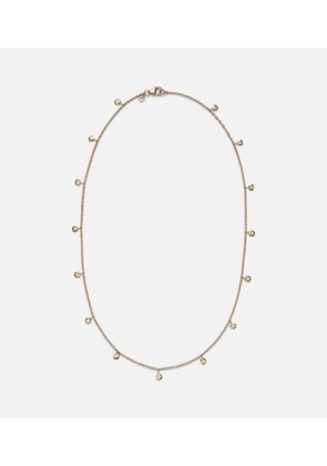 Octavia Elizabeth Micro Nesting Gem 18kt gold necklace with diamonds