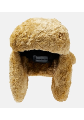 Ruslan Baginskiy Faux fur hat
