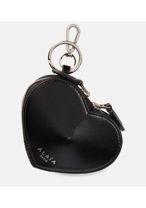 Alaia Le Cour Mini leather coin purse