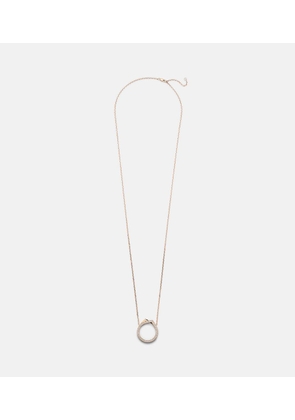 Repossi Antifer 18kt rose gold necklace with diamonds