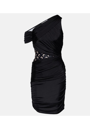 Marine Serre Ruched jersey minidress