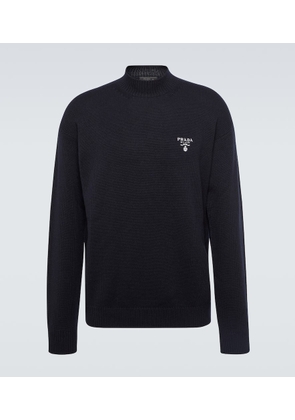 Prada Logo cashmere sweater