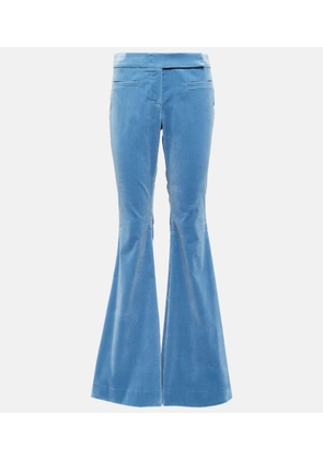 Dorothee Schumacher Elegance Softness velvet flared pants