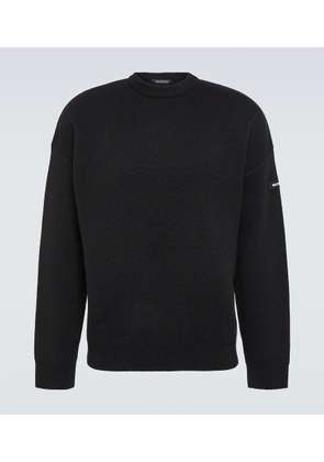 Balenciaga Oversized wool-blend sweater