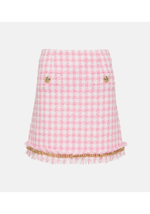 Rebecca Vallance Gabrielle houndstooth miniskirt