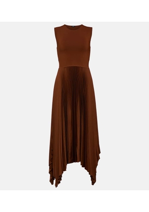 Joseph Dera Plisse midi dress